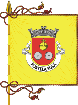 Estandarte da freguesia de Portela Sus