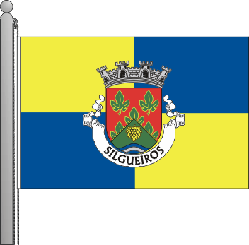 Bandeira da freguesia de Silgueiros