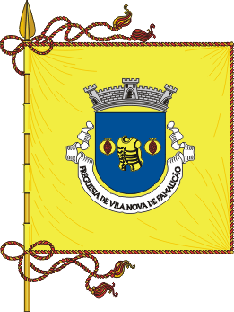 Estandarte da freguesia de Vila Nova de Famalico