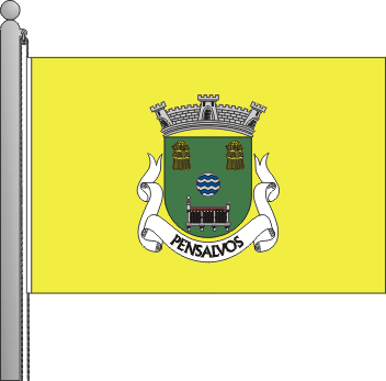 Bandeira da freguesia de Pensalvos