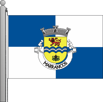 Bandeira da freguesia de Marrancos