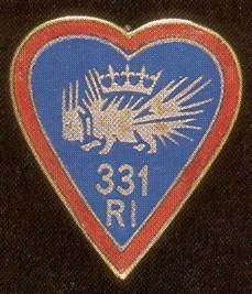 Coat of arms (crest) of the 331st Infantry Regiment, French Army