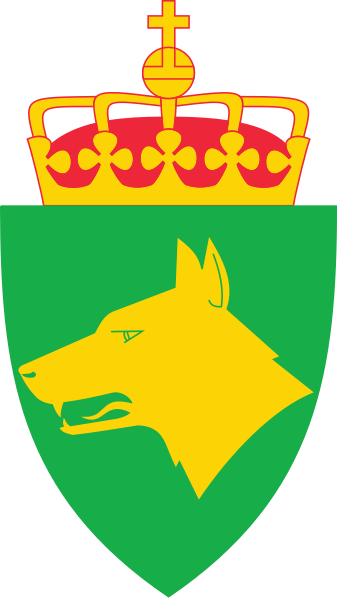 Coat of arms (crest) of the Norwegian Armed Forces Canine School
