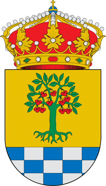 Escudo de Cerezo (Cáceres)/Arms (crest) of Cerezo (Cáceres)