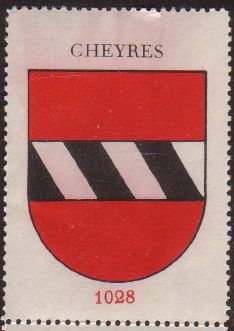 Wappen von/Blason de Cheyres