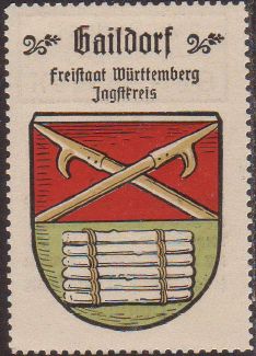 Wappen von Gaildorf/Coat of arms (crest) of Gaildorf