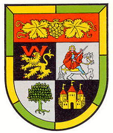 Wappen von Verbandsgemeinde Wachenheim an der Weinstrasse/Arms of Verbandsgemeinde Wachenheim an der Weinstrasse