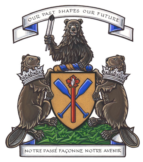 Coat of arms (crest) of Canada’s National History Society