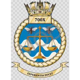 Coat of arms (crest) of the No 700X Squadron, FAA