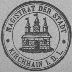 Siegel von Kirchhain (Niederlausitz)