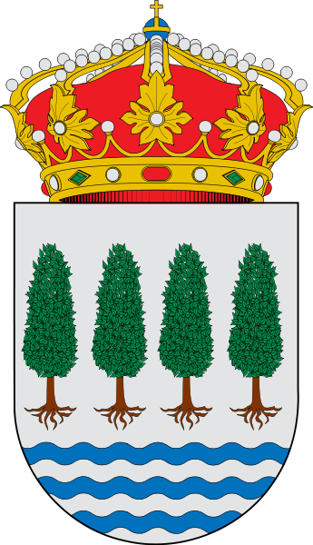 Escudo de La Alameda de Gardón/Arms (crest) of La Alameda de Gardón