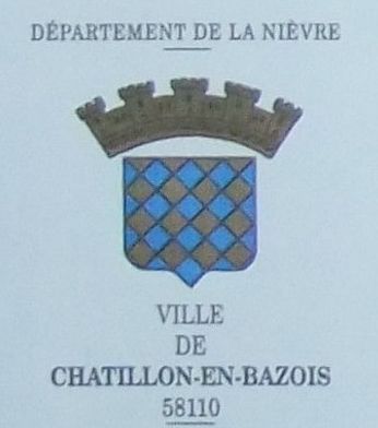 Wappen von Châtillon-en-Bazois/Coat of arms (crest) of Châtillon-en-Bazois