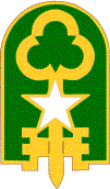 Coat of arms (crest) of 300th Military Police Brigade, US Army