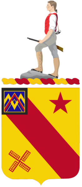 Coat of arms (crest) of 303rd Cavalry Regiment, US Army