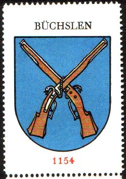 Wappen von/Blason de Büchslen