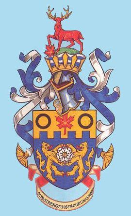 Arms (crest) of Coburg (Ontario)