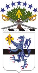 Arms of 71st Cavalry Regiment, US Army