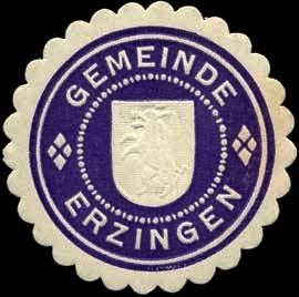 Wappen von Erzingen (Klettgau)/Coat of arms (crest) of Erzingen (Klettgau)