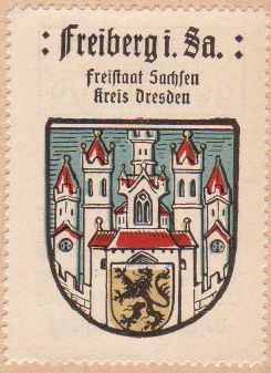 Wappen von Freiberg/Coat of arms (crest) of Freiberg