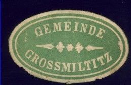 Wappen von Grossmiltitz/Arms (crest) of Grossmiltitz