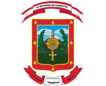 Arms (crest) of III Army Division, Army of Peru