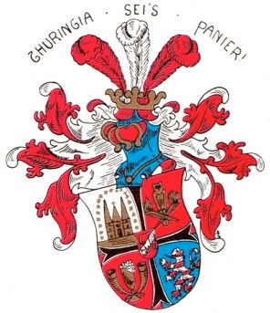 Arms of Katholische Studentenverein Thuringia Marburg
