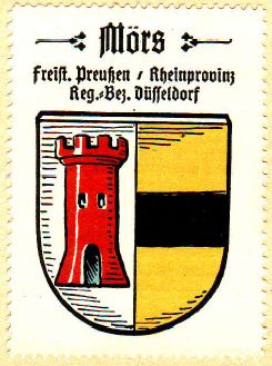 Wappen von Moers/Coat of arms (crest) of Moers
