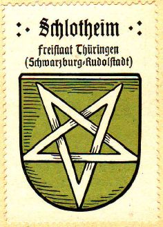 Wappen von Schlotheim/Coat of arms (crest) of Schlotheim