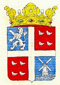 Wapen van Uitgeester- en Heemskerkerbroekpolder/Coat of arms (crest) of Uitgeester- en Heemskerkerbroekpolder