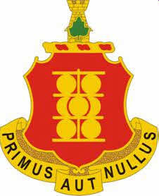 Coat of arms (crest) of 1st Field Artillery Regiment, US Army