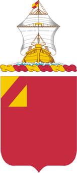 Coat of arms (crest) of the 22nd Field Artillery Regiment, US Army