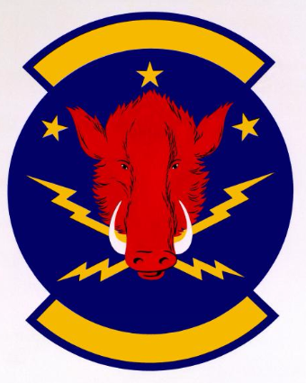 Coat of arms (crest) of the 917th Security Forces Squadron, US Air Force