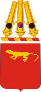 Coat of arms (crest) of the 75th Field Artillery Regiment, US Army
