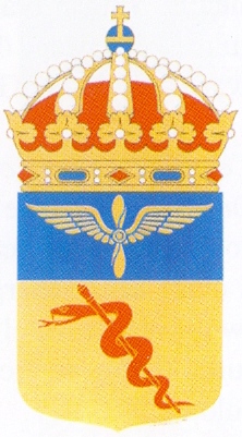 Coat of arms (crest) of the Air Medical Center, Swedish Air Force