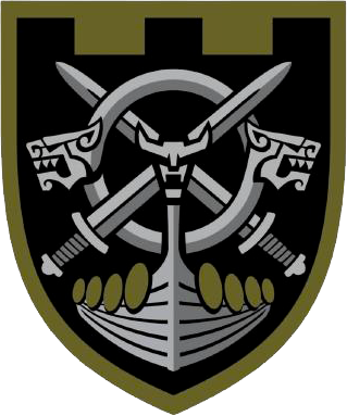 Coat of arms (crest) of 128th Territorial Defence Battalion, Ukraine