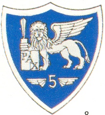 Coat of arms (crest) of 5th Allied Tactical Air Force (FIVEATAF), NATO