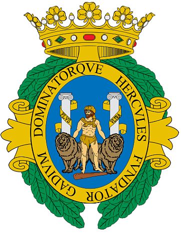 Escudo de Cádiz/Arms (crest) of Cádiz