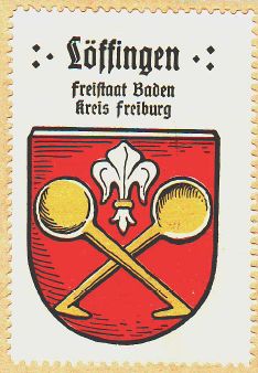 Wappen von Löffingen/Coat of arms (crest) of Löffingen