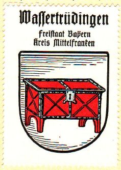 Wappen von Wassertrüdingen/Coat of arms (crest) of Wassertrüdingen