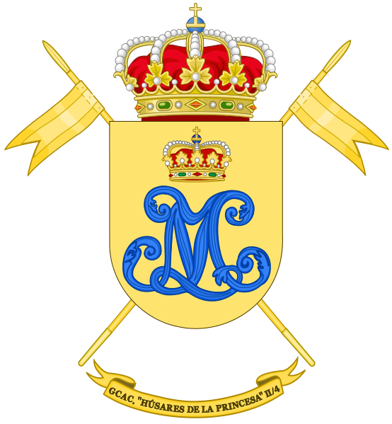 File:Armoured Cavalry Group Husares de la Princesa, Spanish Army.png