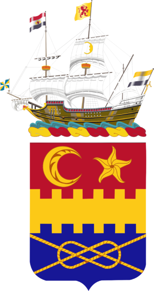 Coat of arms (crest) of the 174th Armor Regiment, New York Army National Guard