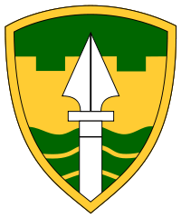 Coat of arms (crest) of 43rd Military Police Brigade, Rhode Island Army National Guard
