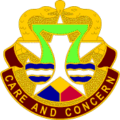 Coat of arms (crest) of the Carl R. Darnall Army Medical Center, US Army