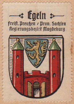 Wappen von Egeln/Coat of arms (crest) of Egeln