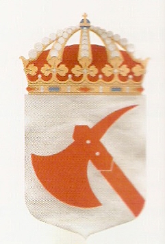 Coat of arms (crest) of the HMS Kaparen, Swedish Navy