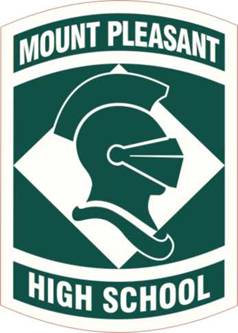 Coat of arms (crest) of Mount Pleasant High School Junior Reserve Officer Training Corps, US Army