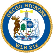 Coat of arms (crest) of the USCGC Hickory (WLB-212)