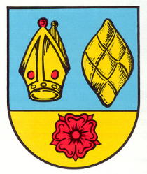 Wappen von Dannstadt-Schauernheim / Arms of Dannstadt-Schauernheim