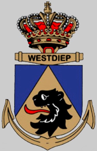 Coat of arms (crest) of the Frigate Westdiep (F911), Belgian Navy