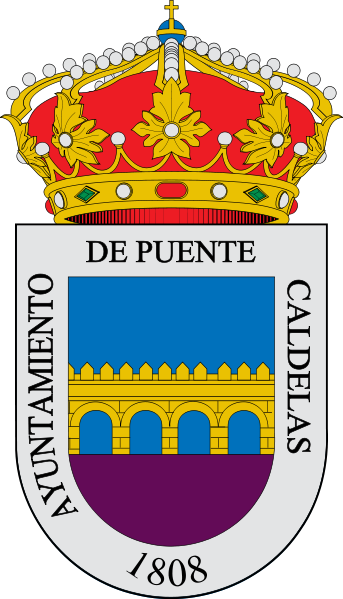 Escudo de Ponte Caldelas/Arms (crest) of Ponte Caldelas